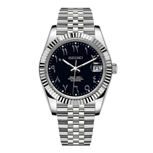 Datejust Black Arabic